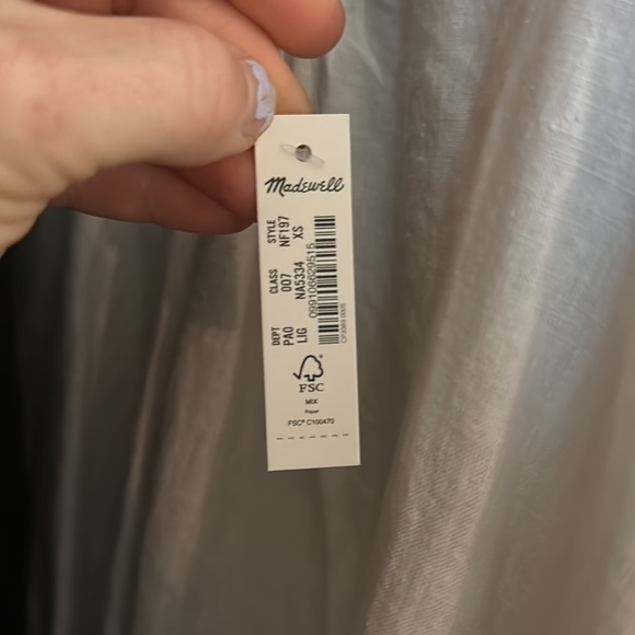 Linen-Blend Michele Bubble Top - Picture 7 of 7